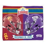 USC Trojans Alamo Bowl 2025 Dueling Helmet Rally Towel